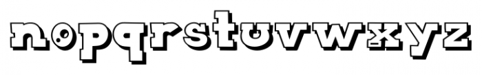 PicuxuxoShadow Regular Font LOWERCASE