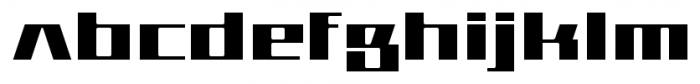 Pinback Regular Font LOWERCASE