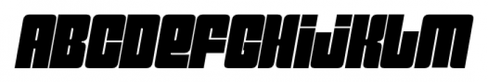 Pincoya Black Pro Italic Font UPPERCASE