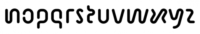 Pipo Bold Font LOWERCASE