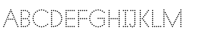 PIN Dot Pro Medium Font UPPERCASE