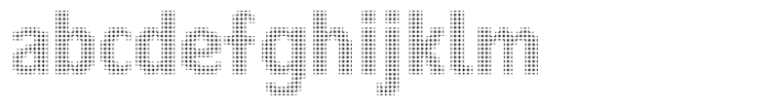 PIXEL Pattern Square Flicker FONT