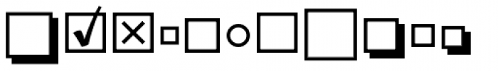 PIXymbols BoxnLines Regular Font LOWERCASE