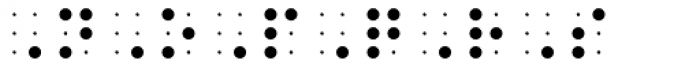 PIXymbols BrailleReader Regular Font UPPERCASE