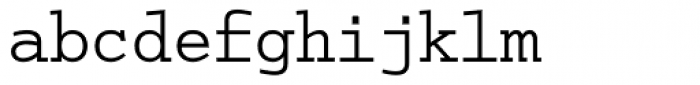 PIXymbols Courex Regular Font LOWERCASE