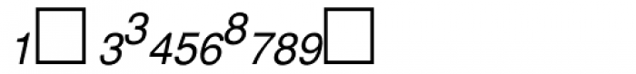 PIXymbols Fractions Italic Font LOWERCASE