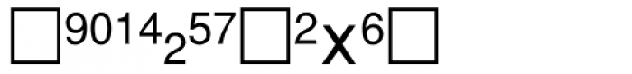 PIXymbols Fractions Regular Font LOWERCASE