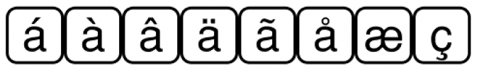 PIXymbols PasskeyTwo Italic Font LOWERCASE