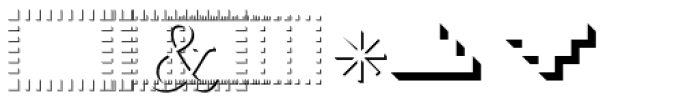 PIXymbols Signet Umbra Regular Font OTHER CHARS