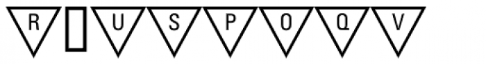 PIXymbols Triangle Alpha Font OTHER CHARS