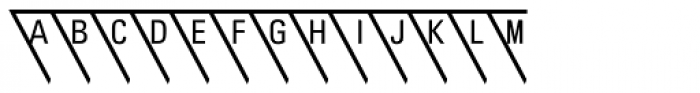 PIXymbols Triangle Alpha Font LOWERCASE