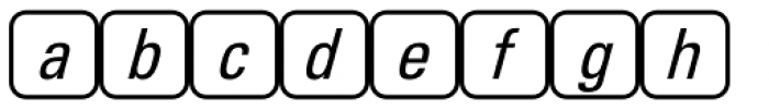 PIXymbols Unikey Two Regular Font LOWERCASE