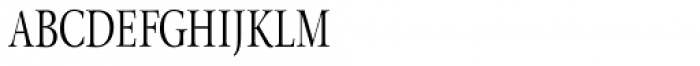 Pial Serif Condensed Font UPPERCASE