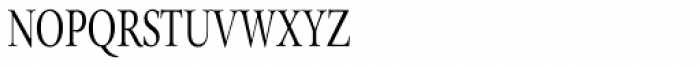 Pial Serif Condensed Font UPPERCASE