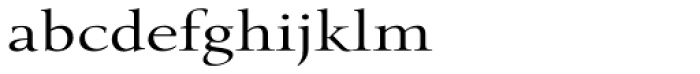 Pial Serif Font LOWERCASE
