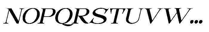 Picabro Italic Font UPPERCASE