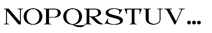 Picabro Regular Font UPPERCASE
