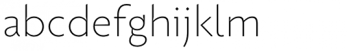 Picadilly Thin Font LOWERCASE