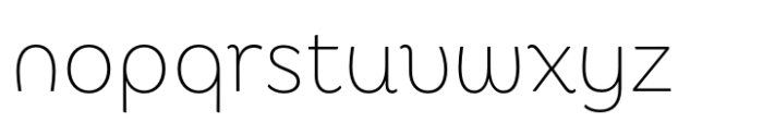 Picaflor Soft Thin Font LOWERCASE