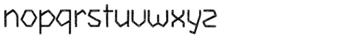 Piccata Regular Sketched Font LOWERCASE