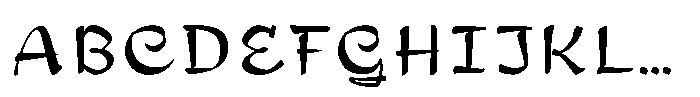 Piccola Font UPPERCASE