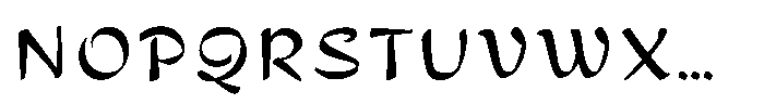 Piccola Font UPPERCASE