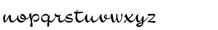 Piccola Font LOWERCASE