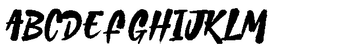 Picko Jasey Font UPPERCASE