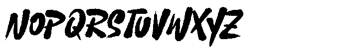 Picko Jasey Font LOWERCASE