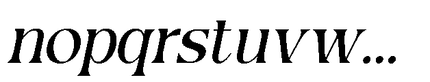 Picktea Italic Font LOWERCASE