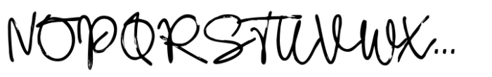 Pickup Truck Font UPPERCASE