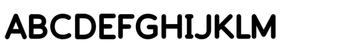 Picturebook Bold Font UPPERCASE