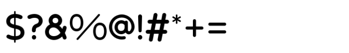 Picturebook Medium Font OTHER CHARS
