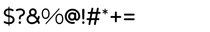 Picturebook Regular Font OTHER CHARS