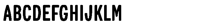 Picual Bold Condensed Font UPPERCASE