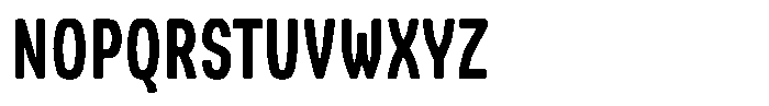 Picual Bold Condensed Font UPPERCASE