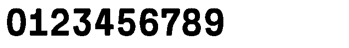 Picual Bold Semi Condensed Font OTHER CHARS