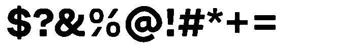 Picual Bold Font OTHER CHARS