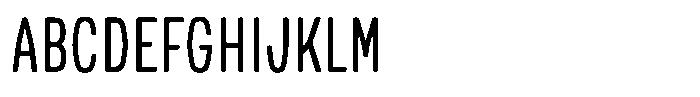 Picual Light Condensed Font UPPERCASE