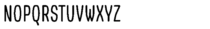 Picual Light Condensed Font UPPERCASE