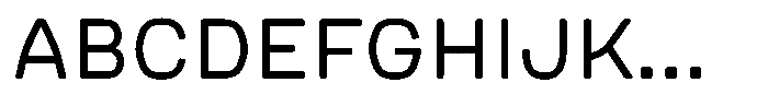 Picual Light Font UPPERCASE