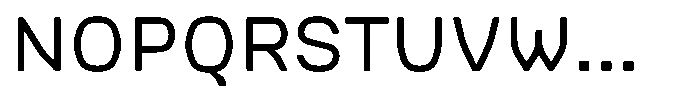 Picual Light Font UPPERCASE