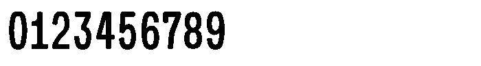 Picual Medium Condensed Font OTHER CHARS