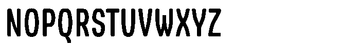 Picual Medium Condensed Font UPPERCASE