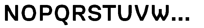 Picual Medium Font UPPERCASE