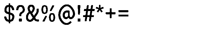 Picual Variable Font OTHER CHARS