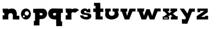 Picuxuxo Font LOWERCASE