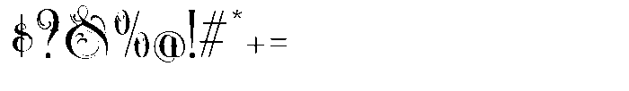 Pidangle Regular Font OTHER CHARS