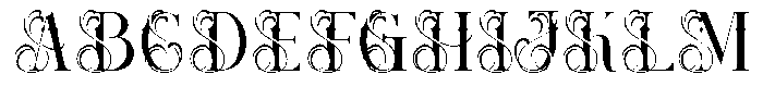 Pidangle Regular Font UPPERCASE