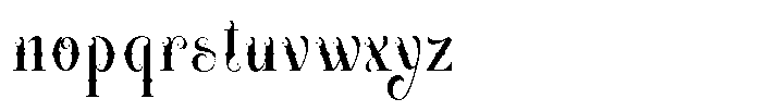 Pidangle Regular Font LOWERCASE